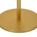 Wysoki stolik metalowy złoty nowoczesny design 41x80 cm Doha Rabaty