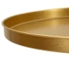 Wysoki stolik metalowy złoty nowoczesny design 41x80 cm Doha Katalog
