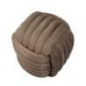 Pufa design pleciony tapicerowana aksamitem styl nowoczesny Softy 