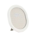 Owalna ramka na zdjęcia z białej żywicy 20x25 cm Ovally Promocja