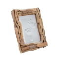 Ramka na zdjęcia stojąca drewniana prostokątna 21x26cm Nature Promocja