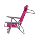 Leżak plażowy z poduszką i podłokietnikami, aluminium, model Brasile Sprzedaż
