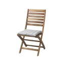 Poduszka na krzesło ogrodowe wodoodporna 50x45 cm Omari Katalog
