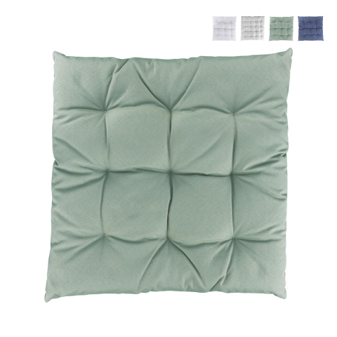 Cuscino sedia outdoor imbottito idrorepellente 50x45cm Omari Promocja