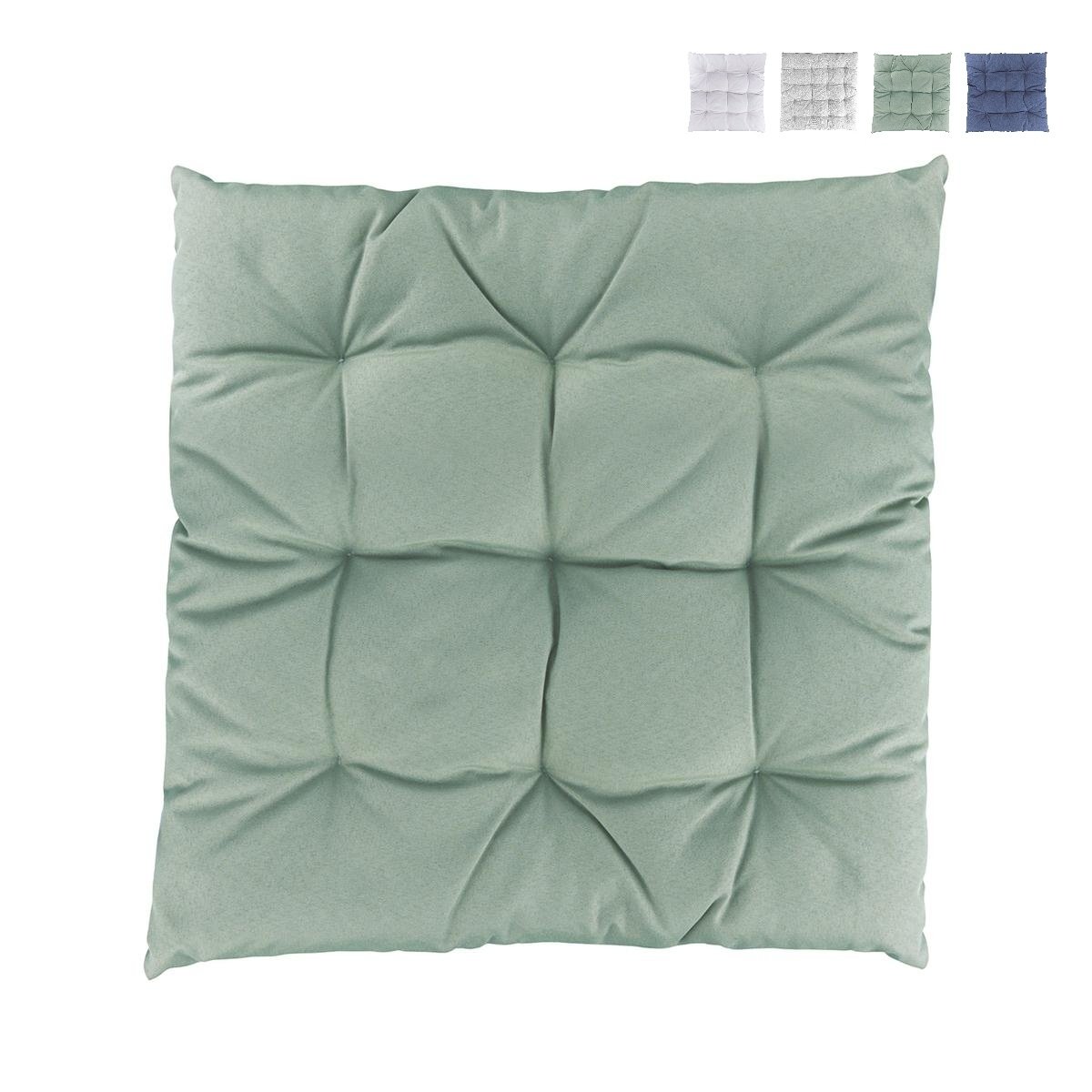 Cuscino sedia outdoor imbottito idrorepellente 50x45cm Omari Promocja Cuscino sedia outdoor imbottito idrorepellente 50x45cm Omari Promocja
