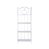 Scaffale 4 ripiani richiudibile in ferro 60,5x28xh.167cm bianco Ravun Katalog