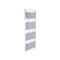 Scaffale 4 ripiani richiudibile in ferro 60,5x28xh.167cm bianco Ravun Stan Magazynowy