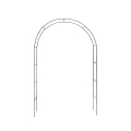Arco da giardino in ferro 140x240 cm Eden Promocja