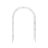 Arco da giardino in ferro 140x240 cm Eden Promocja