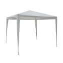 Gazebo 3x3 idrorepellente montaggio rapido con kit bianco Tropico Rabaty