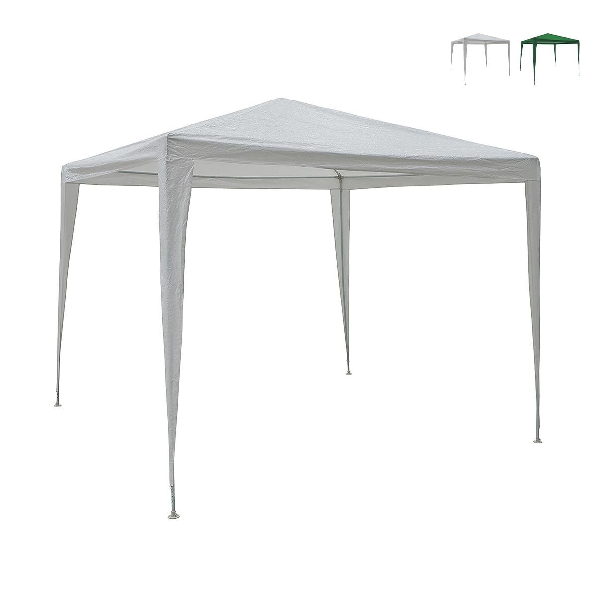 Gazebo 3x3 idrorepellente montaggio rapido con kit bianco Tropico Promocja Gazebo 3x3 idrorepellente montaggio rapido con kit bianco Tropico Promocja