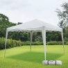 Gazebo estensibile verde 3x3 in alluminio richiudibile Rapido Sprzedaż