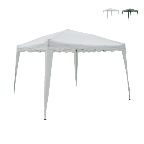 Gazebo estensibile verde 3x3 in alluminio richiudibile Rapido Promocja
