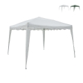 Gazebo estensibile verde 3x3 in alluminio richiudibile Rapido Promocja