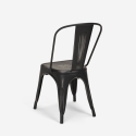 20 krzeseł industrialnych metalowe shabby chic styl steel old 