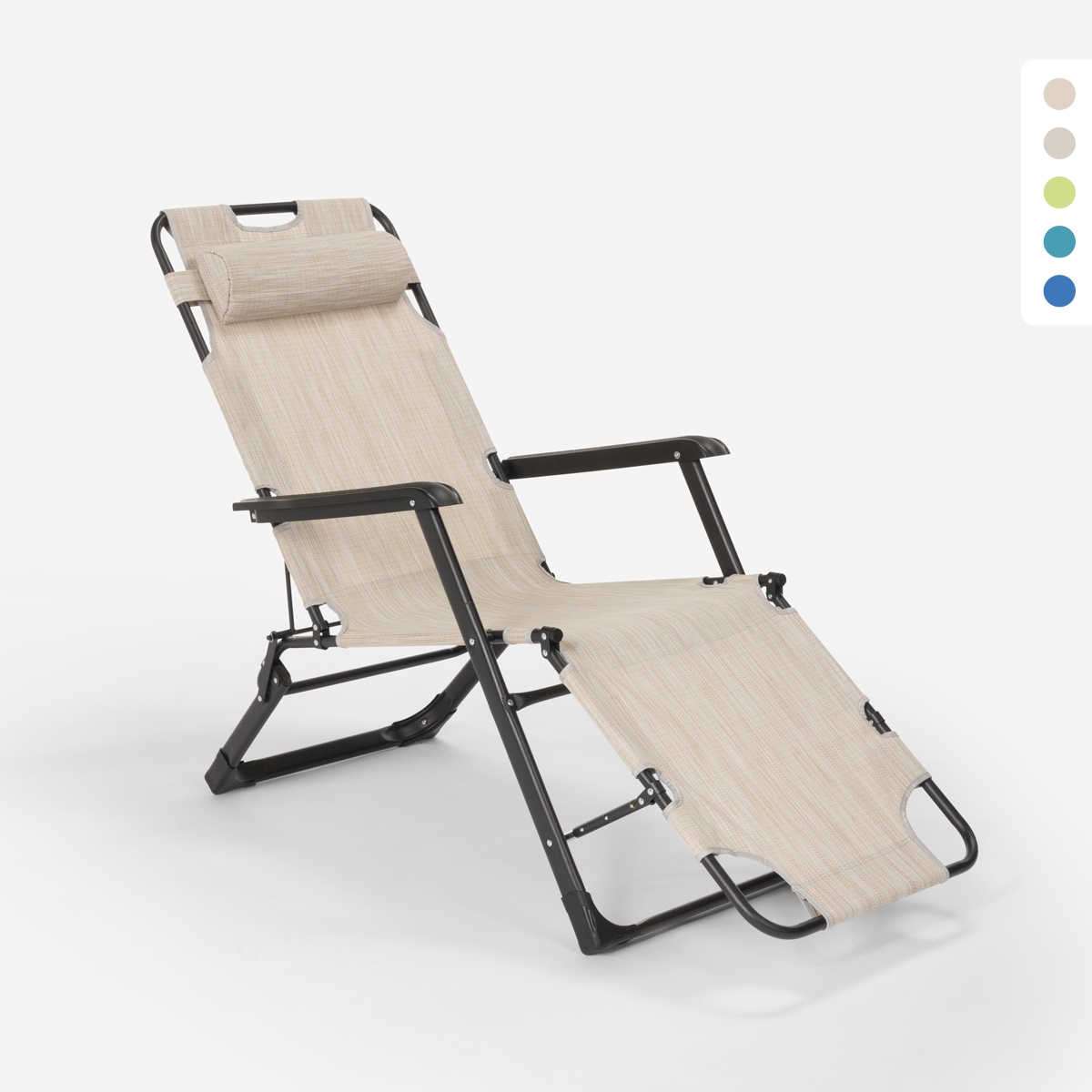 Rozkładane krzesło plażowe Emily Lux Zero Gravity Zakup