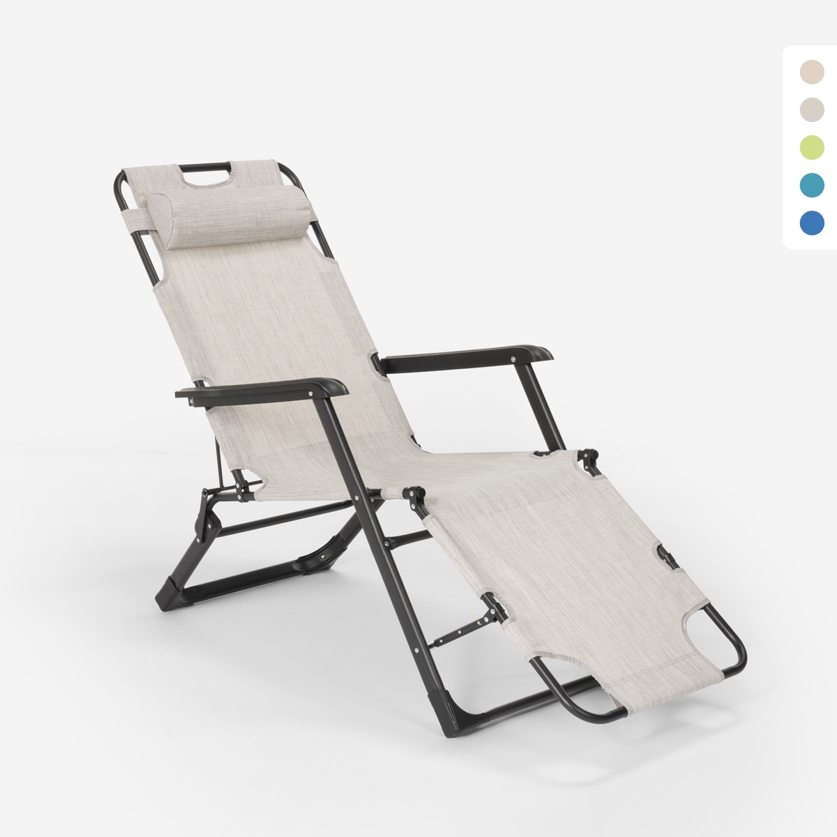 Rozkładane krzesło plażowe Emily Lux Zero Gravity Promocja Rozkładane krzesło plażowe Emily Lux Zero Gravity Promocja