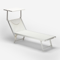 Profesjonalny aluminiowy leżak plażowy Santorini 