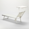 Profesjonalny aluminiowy leżak plażowy Santorini 