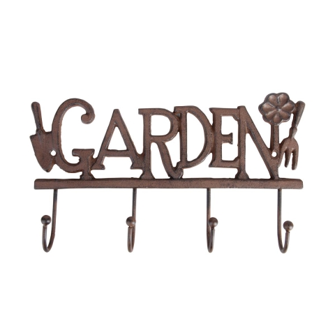 Wieszak ścienny żeliwny z 4 haczykami Garden Promocja