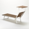 Zestaw 4 aluminiowe leżaki plażowe z daszkiem Santorini Limited Edition Katalog