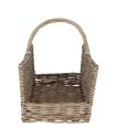 Kosz na drewno z wikliny z uchwytem 45,8x36x51,5 cm Katalog