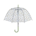 Przezroczysty parasol z wzorem w pszczoły i kwiaty Promocja