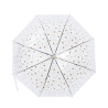 Przezroczysty parasol z wzorem w pszczoły i kwiaty Oferta