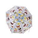 Przezroczysty parasol z kolorowymi motylami Sprzedaż