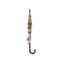 Przezroczysty parasol z kolorowymi motylami Oferta