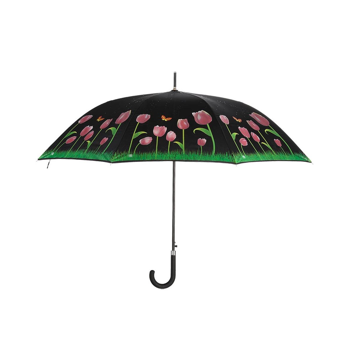 Parasol z tulipanami zmieniającymi kolor pod deszczem Promocja Parasol z tulipanami zmieniającymi kolor pod deszczem Promocja