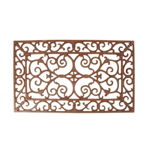 Klasyczna wycieraczka żeliwna do drzwi 58,2x34 cm Promocja