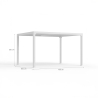Pergola bioklimatyczna 3x4m do ogrodu z aluminium ręcznie sterowana Trinidad 