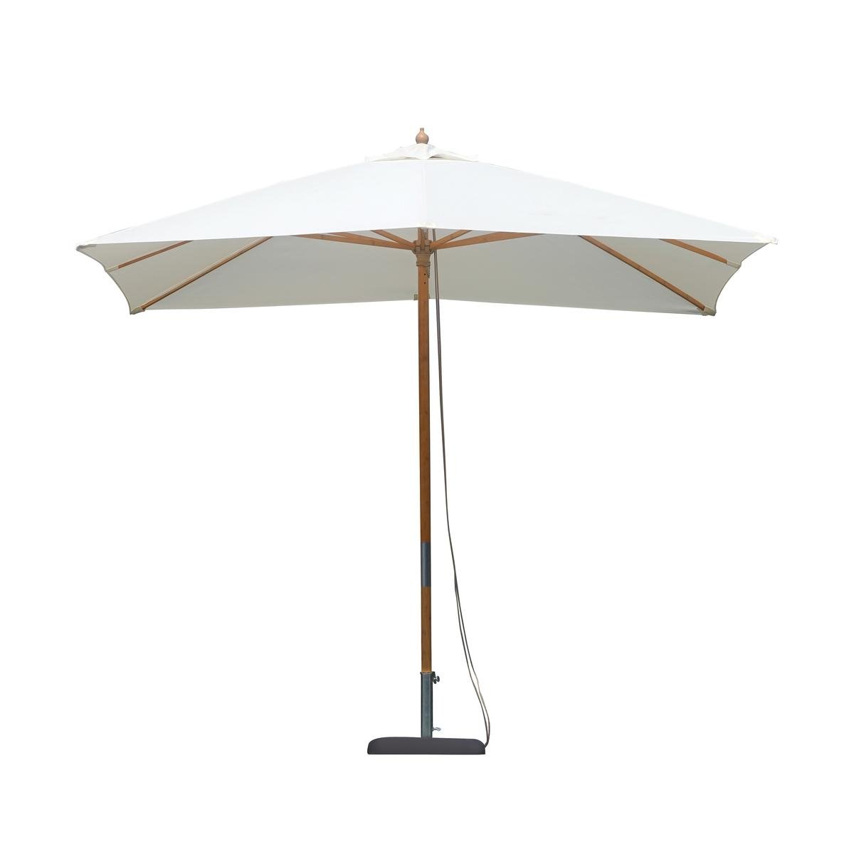 Parasol ogrodowy 3x3m z bambusowym masztem przeciwwiatrowym Khumat Promocja Parasol ogrodowy 3x3m z bambusowym masztem przeciwwiatrowym Khumat Promocja