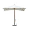 Parasol ogrodowy 3x3m z bambusowym masztem przeciwwiatrowym Khumat Promocja