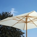 Parasol ogrodowy 3x3m z bambusowym masztem przeciwwiatrowym Khumat Sprzedaż
