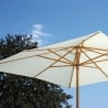 Parasol ogrodowy 3x3m z bambusowym masztem przeciwwiatrowym Khumat Sprzedaż