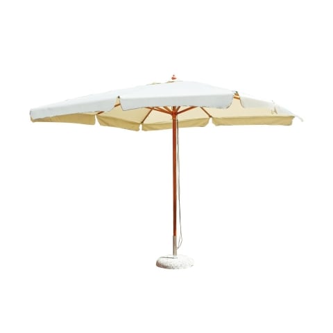Parasol ogrodowy z centralnym masztem, drewniany, 3x2m, Tanami Promocja