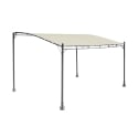 Pergola ścienna z żelaza 3x4 m do ogrodu Kansas Promocja