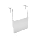 Biały składany stół zewnętrzny na balkony 60x52cm Ringhiera Oferta
