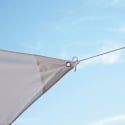 Trójkątna żagiel słoneczny 3,6 x 3,6 x 3,6m Solar na zewnątrz Promocja