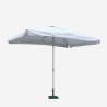 Parasol ogrodowy 3x2 aluminiowy z słupkiem centralnym Eden