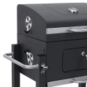 Grill węglowy z kółkami, 2 rusztami i pokrywą Austin Oferta