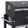 Grill węglowy z kółkami, 2 rusztami i pokrywą Austin Oferta