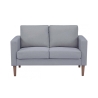 Nowoczesna sofa 2-osobowa z bawełny 137x73x82 cm Ramsey Model