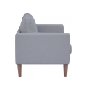 Nowoczesna sofa 2-osobowa z bawełny 137x73x82 cm Ramsey Cechy