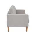Nowoczesna sofa 3-osobowa z nogami w efekcie drewna Ramsey Model