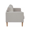 Nowoczesna sofa 3-osobowa z nogami w efekcie drewna Ramsey Model