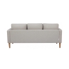 Nowoczesna sofa 3-osobowa z nogami w efekcie drewna Ramsey Cechy