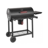 Grill węglowy ze stali z pokrywą i kółkami, 2 ruszty Tennessee Sprzedaż